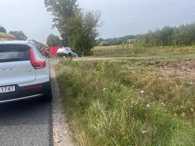 W wypadku na DK2 34-latka zginęła na miejscu, a dwie osoby, w tym małe dziecko, ranne trafiły do szpitala