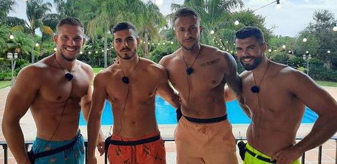 Wiktor, Jurek, Arek i Adrian - mocna ekipa 4. edycji "Love Island"