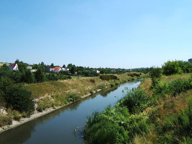 Brynica stanowi naturalna granice pomiędzy Śląskiem a Zagłębiem