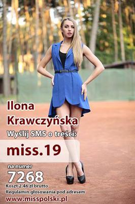 Wybory miss polski 2014 Ilona Krawczyńska