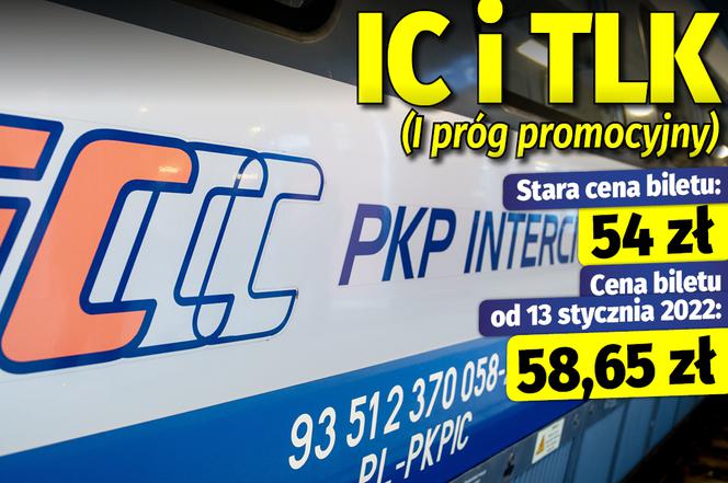 PKP Intercity zmienia ceny biletów! Są podwyżki! 