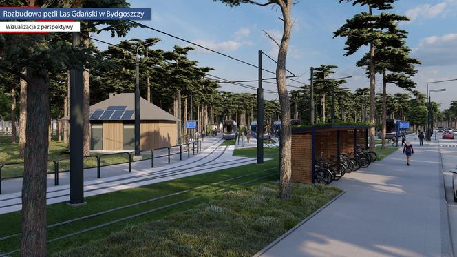 Tak po modernizacji będzie wyglądała pętla tramwajowa w Lesie Gdańskim! 