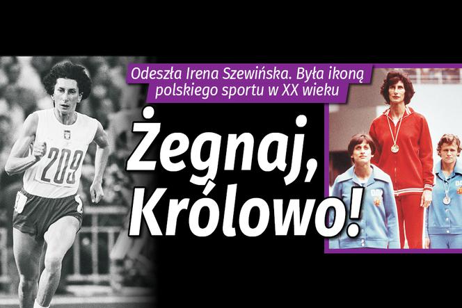 Żegnaj Królowo Odeszła Irena Szewińska. Była ikoną polskiego sportu w XX wieku