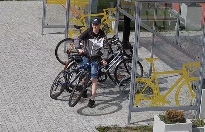 Gliwice: Bezczelny złodziej roweru myślał, że nikt go nie widzi, ale wszystko nagrała kamera [ZDJĘCIA]