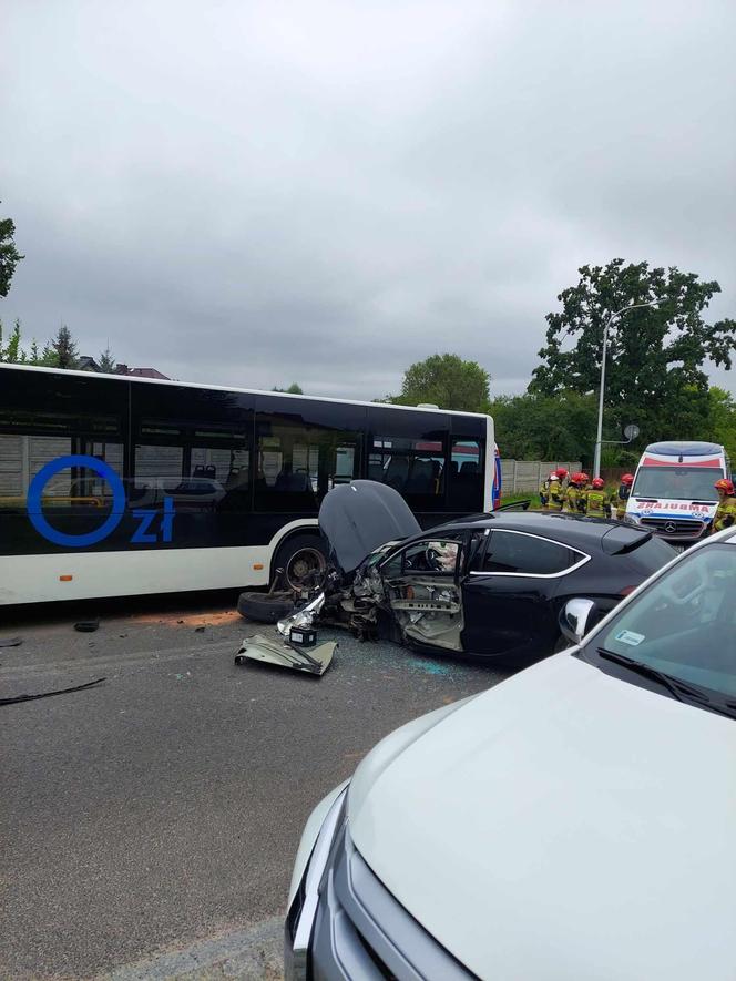 Wypadek na Moniuszki w Starachowicach