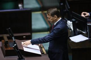 Pustki w Sejmie, Sikorski przemawia, ale PiS-u brak