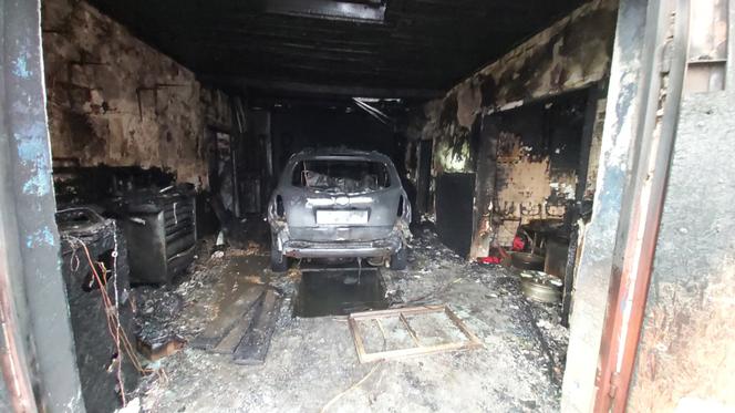 Pan Czarek stracił warsztat w pożarze. Mieszkańcy pomagają go odbudować [ZDJĘCIA]