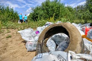 Wspólne sprzątanie Wisły