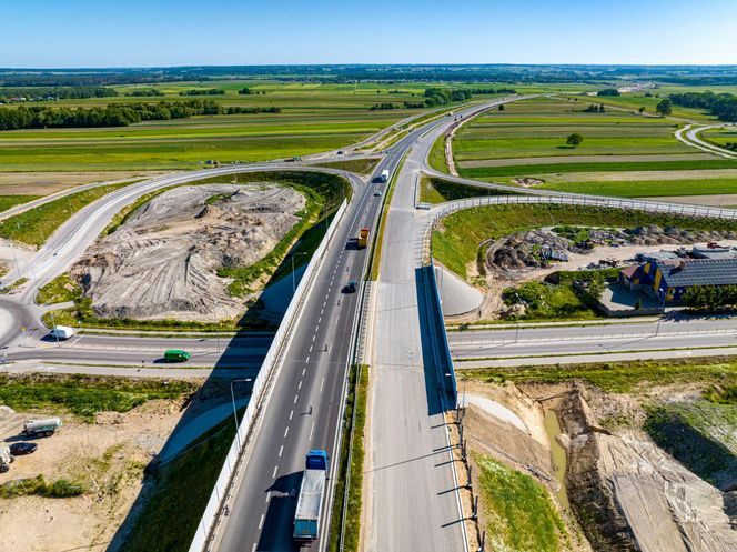 Obwodnica Łomży w budowie - najświeższe zdjęcia - maj 2025