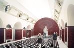 Współczesna wizualizacja stacji Plac Teatralny