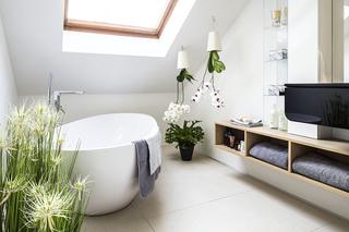 Łazienka na poddaszu