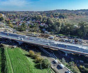 Trwa budowa drogi ekspresowej S7 Kraków - Widoma. Oto najnowsze zdjęcia