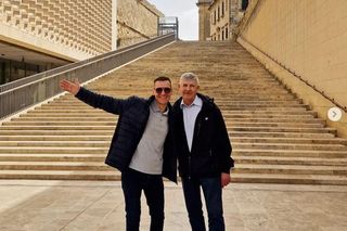 Marcin Mroczek zabrał tatę na wakacje