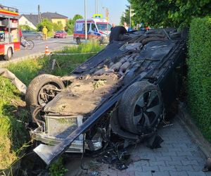 Wypadek dwóch aut pod Kielcami. Wśród rannych są dzieci!