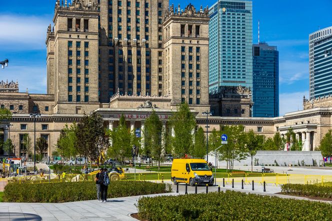 Plac Centralny Warszawa, sierpień 2025