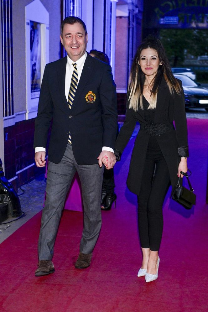 Jacek Rozenek i Maria Samuel