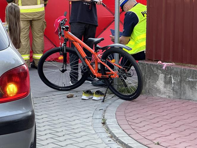 Obywatel Ukrainy potrącił 10-letniego chłopca na rowerze. Lądował śmigłowiec LPR