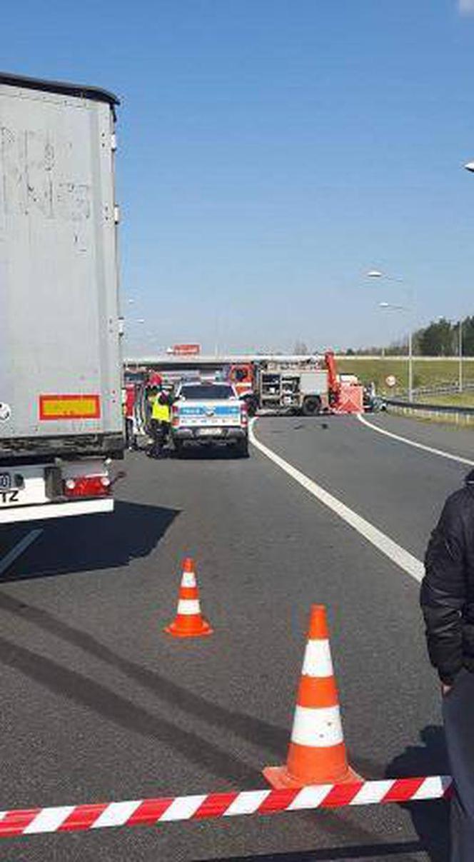Wypadek A4 pod Opolem