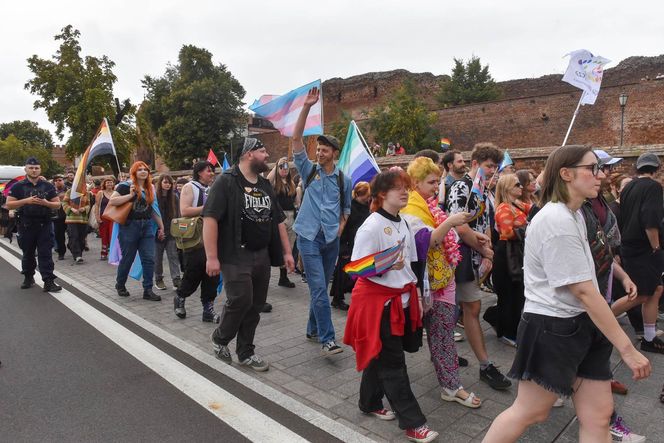 VI Toruński Marsz Równości. Przeciwnicy modlili się w centrum