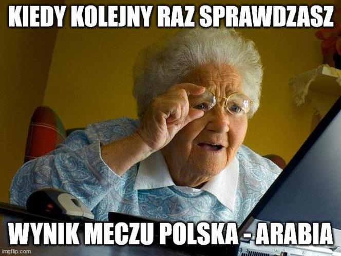 Memy po meczu Polska - Arabia Saudyjska