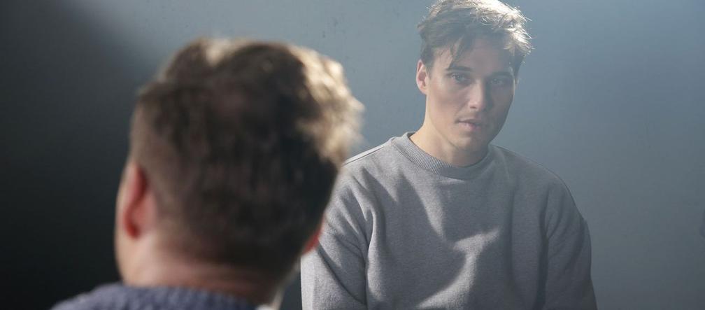 M jak miłość, odc. 1514. Marcin (Mikołaj Roznerski), Olek (Maurycy Popiel)