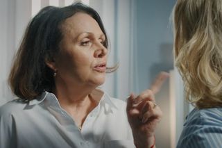 M jak miłość, odcinek 1851. Judyta (Paulina Chruściel), Marysia (Małgorzata Pieńkowska)