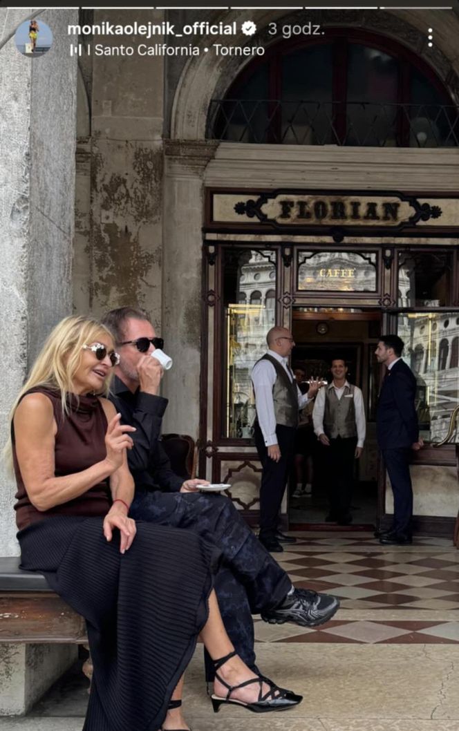 Monika Olejnik w Wenecji