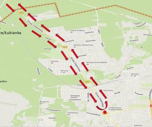 Protest rolników w Toruniu i okolicach. Mapy ze szczegółami