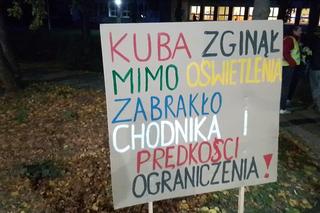 Protest w Czarnowie pod Bydgoszczą