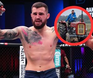 Zdobył kontrakt z UFC! Wrócił do Polski i wskoczył na traktor, jego duża siła fizyczna pochodzi z pracy w polu