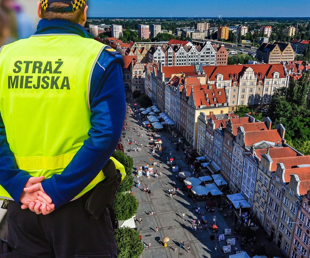 Gdańsk. 25-latek zatrzymany na Długim Targu. Nie miał na sobie ubrań 