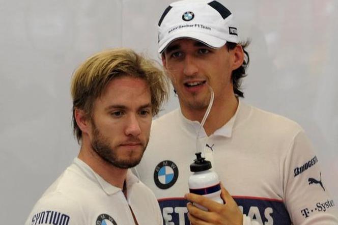 Nick Heidfeld i Robert Kubica