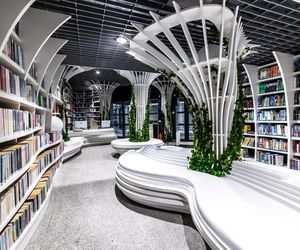 Metroteka – biblioteka na stacji metra M2 Kondratowicza w Warszawie