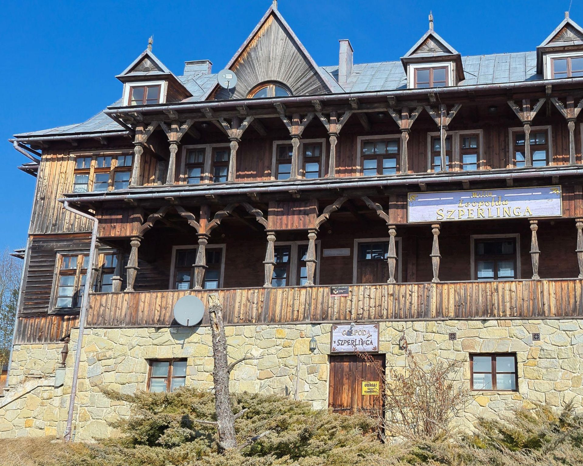 Osada widmo w Czorsztynie