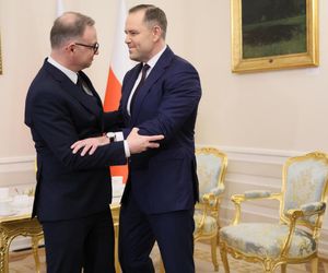 Spotkanie Andrzeja Dudy z Karolen Nawrockim