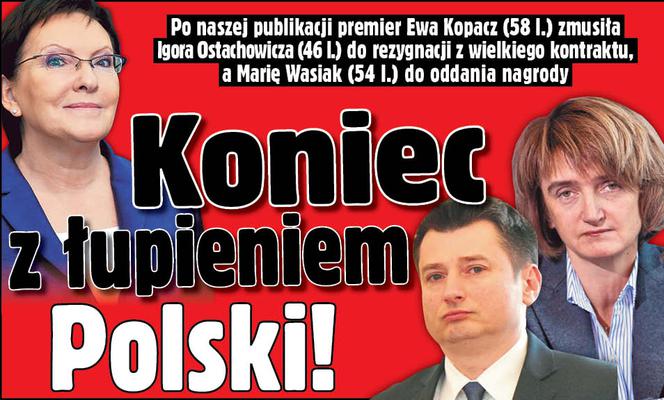Koniec z łupieniem Polski!