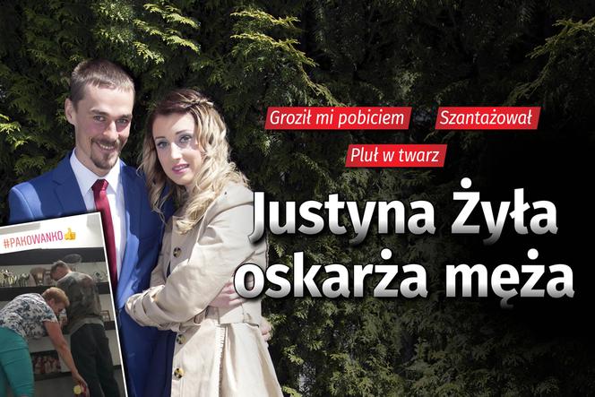 Justyna Żyła oskarża męża. Groził mi pobiciem, szantażował, pluł w twarz