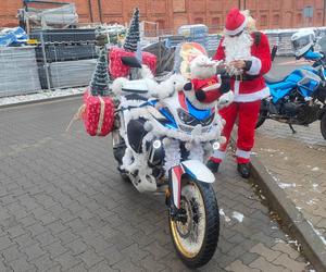 Mikołaje na motocyklach w Manufakturze. Finał corocznej akcji charytatywnej [ZDJĘCIA]