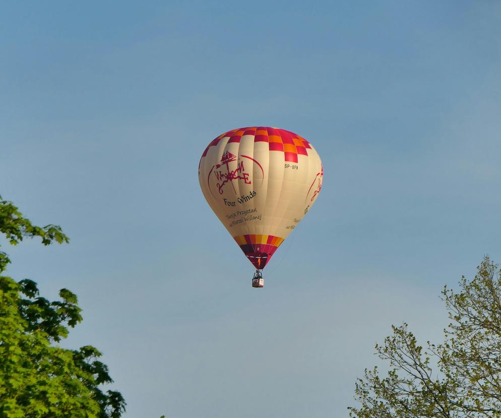 balon na ciepłe powietrze