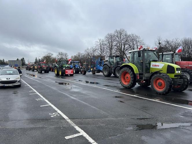 Protest rolników w Koszalinie