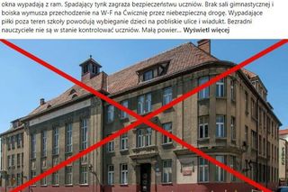 Ktoś trolluje poważną sprawę. Na FB powstała grupa „Tak dla likwidacji SP1 Leszno!”