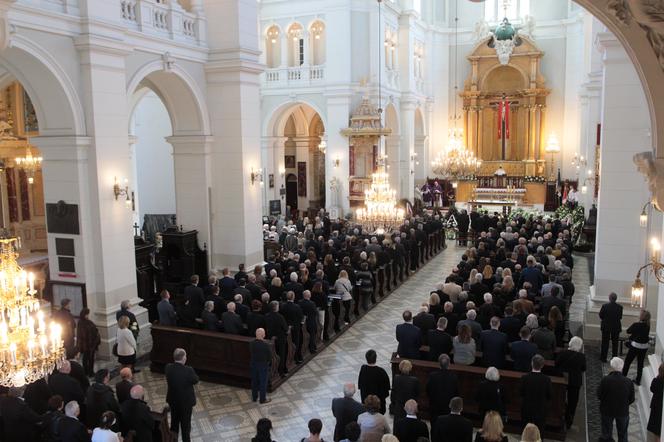 Pogrzeb Marka Goliszewskiego. Wypełniony kościół