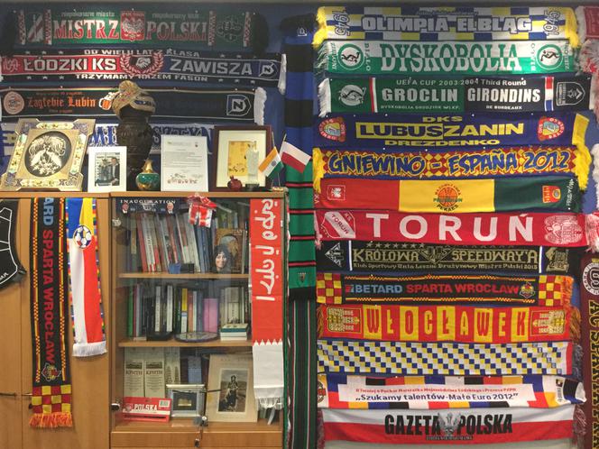 Nasz szalikowiec w Brukseli