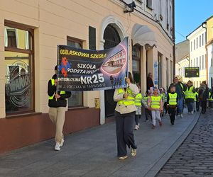 Odblaskowa Szkoła 2025 - akcja w Tarnowie