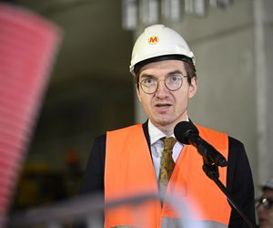 Byliśmy na budowie ostatniej stacji metra w Warszawie. Widok zapiera dech w piersiach