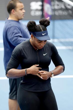 Serena Williams dzień po zaręczynach z Alexisem Ohanianem