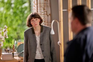 Na Wspólnej odc. 4077. Brygida (Maja Wolska), Michał (Robert Kudelski)