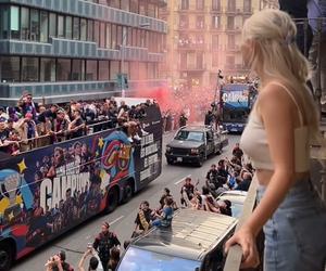 Seksbomba świętowała mistrzostwo Barcelony