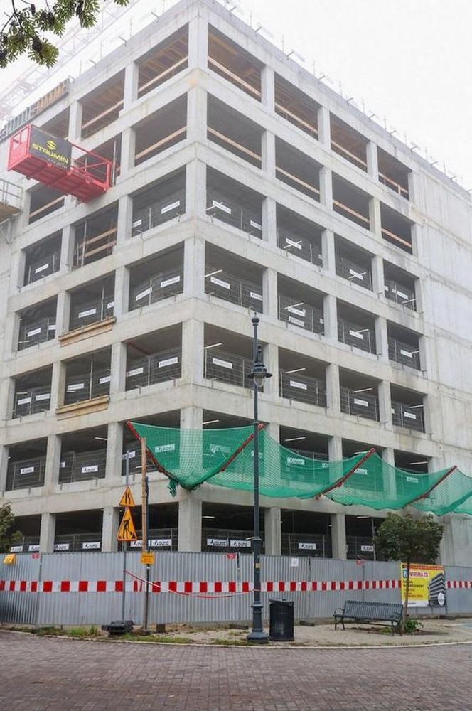 Parkingi wielopoziomowe w Łodzi