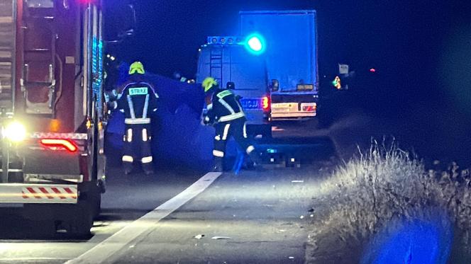 Szedł poboczem, zmiotła go ciężarówka. Na ratunek nie było szans, 47-latek zginął na miejscu